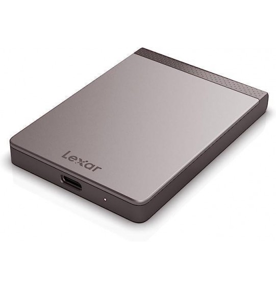 External SSD | LEXAR | SL200 | 512GB | USB-C | Write speed 400 MBytes/sec | Read speed 550 MBytes/sec | LSL200X512G-RNNNG