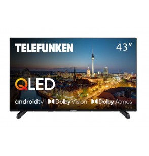 TV Set | TELEFUNKEN | 43" | 4K/Smart | QLED | 3840x2160 | Android TV | 43QAG9030