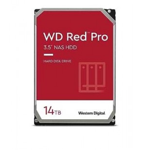 HDD | WESTERN DIGITAL | Red Pro | 14TB | SATA | 512 MB | 7200 rpm | 3,5" | WD142KFGX
