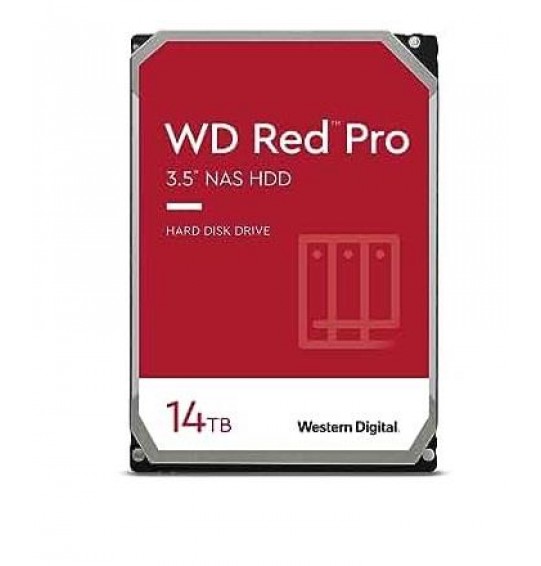 HDD | WESTERN DIGITAL | Red Pro | 14TB | SATA | 512 MB | 7200 rpm | 3,5" | WD142KFGX