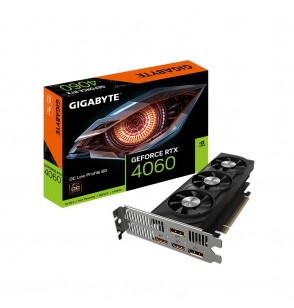 Graphics Card | GIGABYTE | NVIDIA GeForce RTX 4060 | 8 GB | GDDR6 | 128 bit | PCIE 4.0 16x | GPU 2475 MHz | 2xHDMI | 2xDisplayPort | GV-N4060OC-8GL