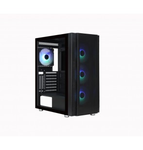 Case | GOLDEN TIGER | Raider SK-2 | MidiTower | Not included | ATX | Colour Black | RAIDERSK2