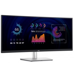 LCD Monitor | DELL | P3424WE | 34" | Business/Curved/21 : 9 | Panel IPS | 3440x1440 | 21:9 | 60Hz | Matte | 5 ms | Swivel | Height adjustable | Tilt | 210-BGTY