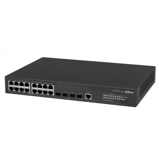 Switch | DAHUA | Type L2+ | 4xSFP | 1xConsole | AS4300-16GT4GF