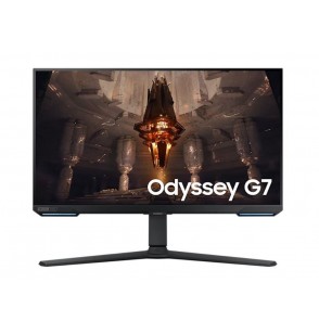 LCD Monitor | SAMSUNG | Odyssey G7 G70B | 28" | Gaming/Smart/4K | Panel IPS | 3840x2160 | 16:9 | 144Hz | 1 ms | Speakers | Swivel | Pivot | Height adjustable | Tilt | Colour Black | LS28BG700EPXEN