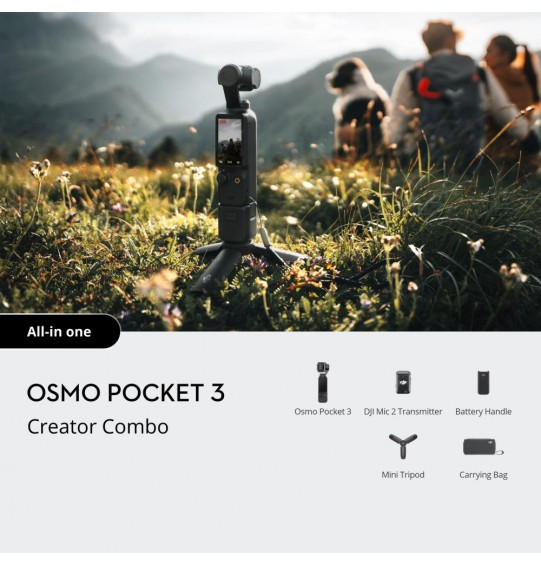 CAMERA POCKET 3 CREATOR COMBO/CP.OS.00000302.01 DJI