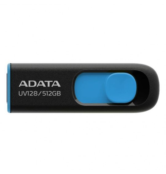 MEMORY DRIVE FLASH USB3 512GB/BLK/BLUE AUV128-512G-RBE ADATA