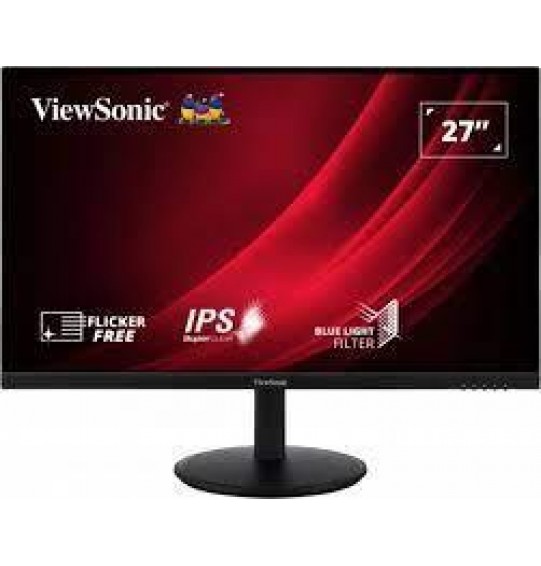 LCD Monitor | VIEWSONIC | VG2709-2K-MHD | 27" | Business | Panel IPS | 2560x1440 | 16:9 | 75 Hz | 5 ms | Speakers | Swivel | Pivot | Height adjustable | Tilt | Colour Black | VG2709-2K-MHD