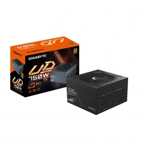 Power Supply | GIGABYTE | 750 Watts | Efficiency 80 PLUS GOLD | PFC Active | MTBF 100000 hours | GP-UD750GMPG5