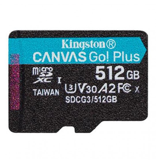 MEMORY MICRO SDXC 512GB UHS-I/SDCG3/512GBSP KINGSTON