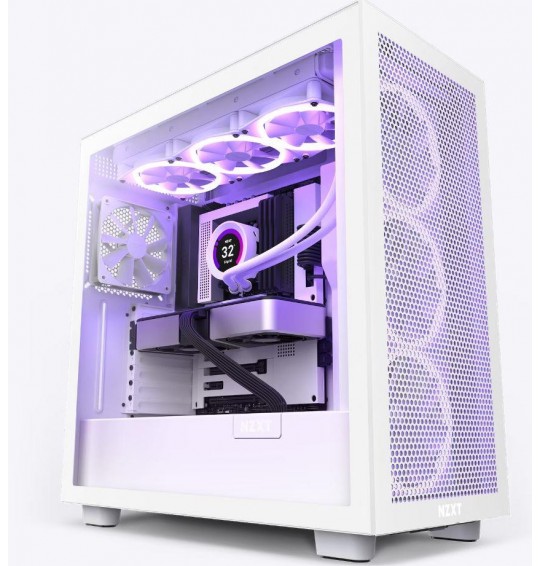 Case | NZXT | H7 Flow | MidiTower | Not included | ATX | MicroATX | MiniITX | Colour White | CM-H71FW-01