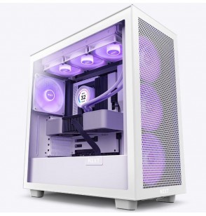 Case | NZXT | H7 Flow RGB | MidiTower | Not included | ATX | MicroATX | MiniITX | Colour White | CM-H71FW-R1