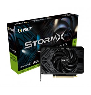 Graphics Card | PALIT | NVIDIA GeForce RTX 4060 Ti | 8 GB | GDDR6 | 128 bit | PCIE 4.0 16x | GPU 2310 MHz | Dual Slot Fansink | 1xHDMI | 3xDisplayPort | NE6406T019P1-1060F