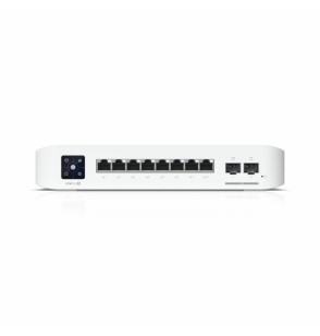 Switch | UBIQUITI | USW-PRO-8-POE | Type L3 | 2xSFP+ | 8xRJ45 | PoE+ ports 8 | 120 Watts | USW-PRO-8-POE