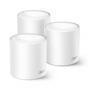 Wireless Router | TP-LINK | Wireless Router | 1500 Mbps | Mesh | Wi-Fi 6 | 1x10/100/1000M | 1x2.5GbE | DHCP | DECOX10(3-PACK)