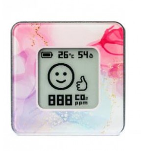 SMART HOME AIR QUALITY SENSOR/SILV/PINK AIRV-PINK AIRVALENT