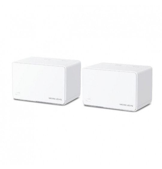 Wireless Router | MERCUSYS | Wireless Router | 2-pack | 3000 Mbps | Mesh | 3x10/100/1000M | HALOH80X(2-PACK)