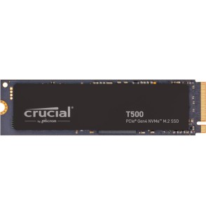 SSD | CRUCIAL | T500 | 500GB | M.2 | PCIe Gen4 | NVMe | 3D NAND | Write speed 5700 MBytes/sec | Read speed 7200 MBytes/sec | TBW 300 TB | CT500T500SSD8