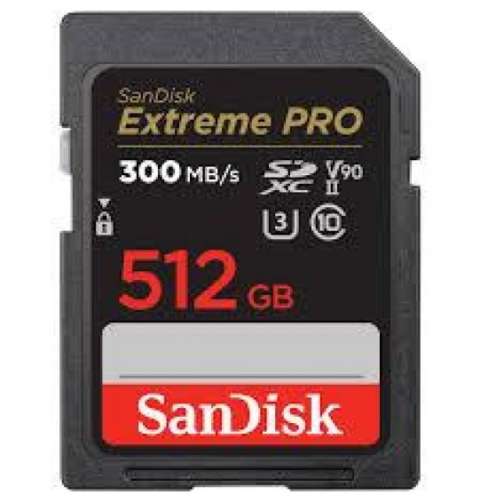 MEMORY SDXC 512GB UHS-II/SDSDXDK-512G-GN4IN SANDISK