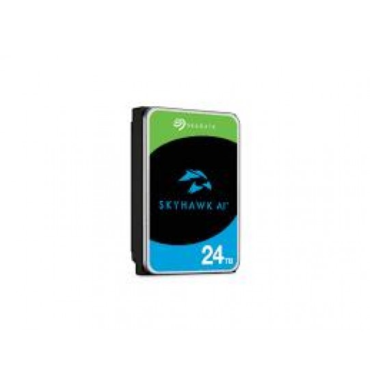 HDD | SEAGATE | SkyHawk AI | 24TB | SATA 3.0 | 256 MB | 7200 rpm | Discs/Heads 10/20 | 3,5" | ST24000VE002