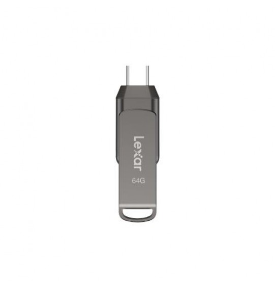 MEMORY DRIVE FLASH USB3.1 64GB/D400 LJDD400064G-BNQNG LEXAR