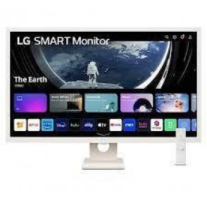 LCD Monitor | LG | 27SR50F-W | 27" | Smart | Panel IPS | 1920x1080 | 16:9 | 8 ms | Speakers | Tilt | Colour White | 27SR50F-W