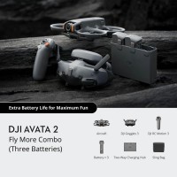 Drone | DJI | Avata 2 Fly More Combo (Three Batteries) | Consumer | CP.FP.00000151.05
