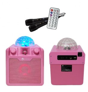 Portable Speaker | N-GEAR | DISCO BLOCK 410 PINK | Pink | Wireless | Bluetooth | DISCOBLOCK410P