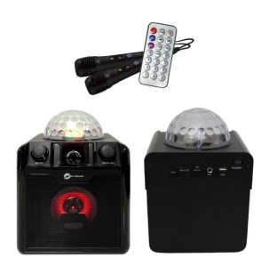 Portable Speaker | N-GEAR | DISCO BLOCK 410 BLACK | Black | Wireless | Bluetooth | DISCOBLOCK410