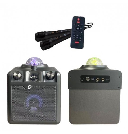 Portable Speaker | N-GEAR | DISCO STAR 710SG | Space Gray | Wireless | Bluetooth | DISCOSTAR710SG