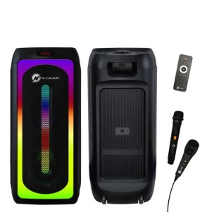 Portable Speaker | N-GEAR | LET'S GO PARTY JUKE 808 | Black | Wireless | Bluetooth | LGPJUKE808
