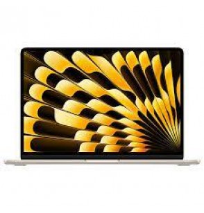 Notebook | APPLE | MacBook Air | CPU  Apple M3 | 13.6" | 2560x1664 | RAM 8GB | SSD 256GB | 8-core GPU | Integrated | ENG | macOS Sonoma | Starlight | 1.24 kg | MRXT3ZE/A