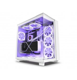 Case | NZXT | H9 Elite | MidiTower | Case product features Transparent panel | Not included | ATX | MicroATX | MiniITX | Colour White | CM-H91EW-01