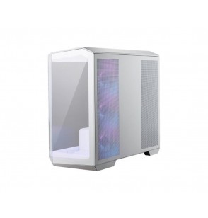 Case | MSI | MidiTower | Case product features Transparent panel | Not included | MicroATX | Colour White | MAGPANOM100RPZWHITE