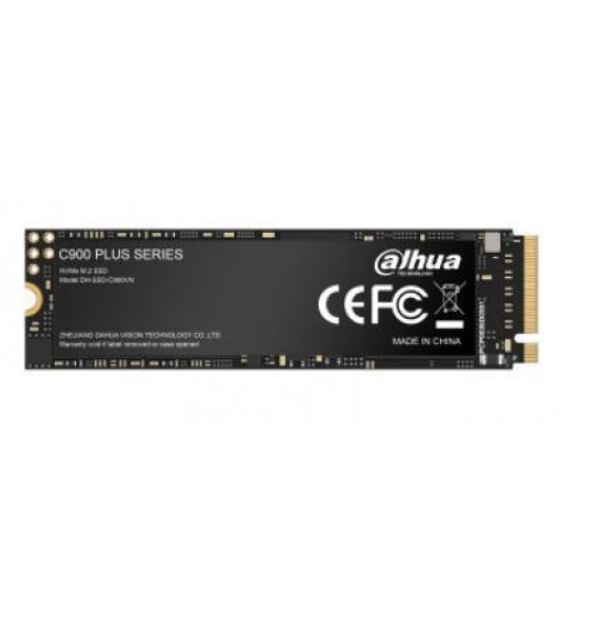 SSD | DAHUA | 256GB | M.2 | PCIe Gen3 | NVMe | 3D NAND | Write speed 1200 MBytes/sec | Read speed 3300 MBytes/sec | TBW 128 TB | MTBF 1500000 hours | SSD-C900VN256G-B