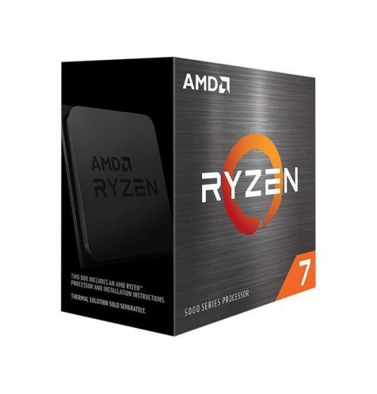 CPU | AMD | Desktop | Ryzen 7 | 5700X | Vermeer | 3400 MHz | Cores 8 | 32MB | Socket SAM4 | 65 Watts | BOX | 100-100000926WOF