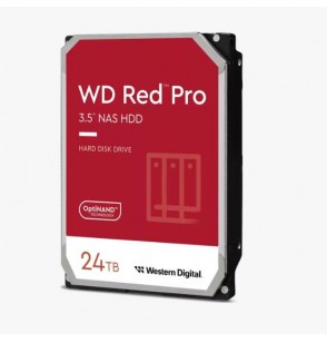 HDD | WESTERN DIGITAL | Red Pro | 24TB | SATA | 512 MB | 7200 rpm | 3,5" | WD240KFGX
