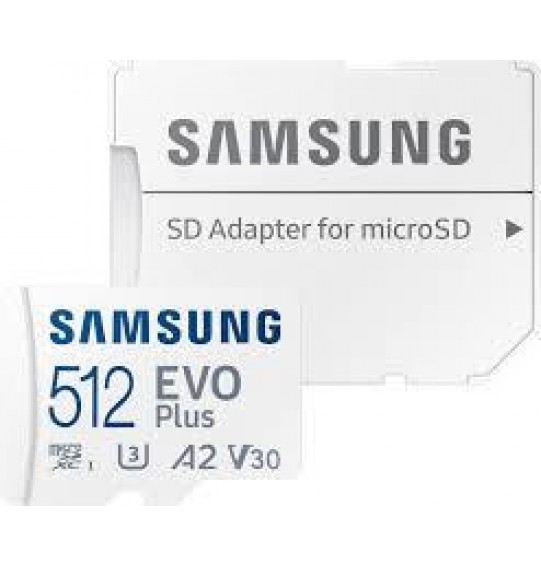 MEMORY MICRO SDXC EVO+ 512GB/V30 W/A MB-MC512SA/EU SAMSUNG