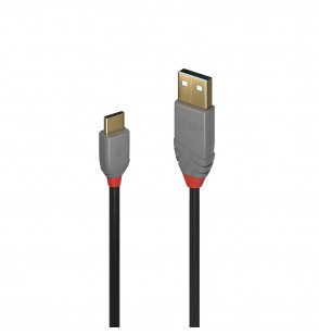CABLE USB2 C-A 1M/ANTHRA 36886 LINDY
