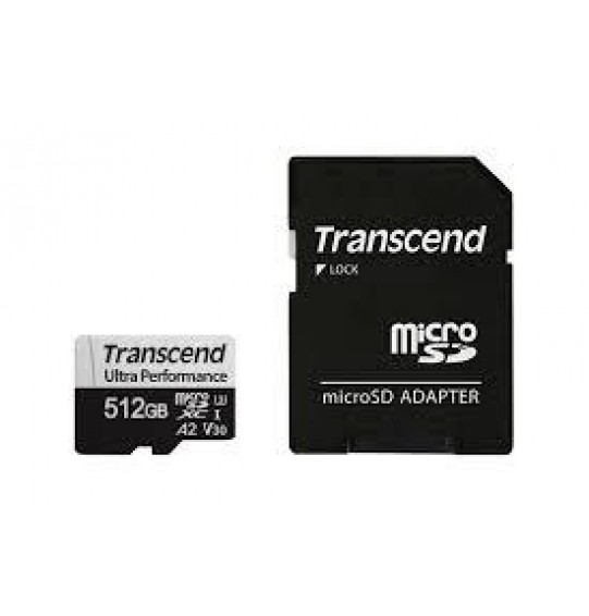 MEMORY MICRO SDXC 512GB W/A/TS512GUSD340S TRANSCEND