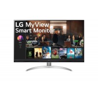LCD Monitor | LG | MyView 32'' | 31.5" | Smart/4K | Panel VA | 3840x2160 | 16:9 | 5 ms | Speakers | Tilt | Colour White | 32SQ700S-W