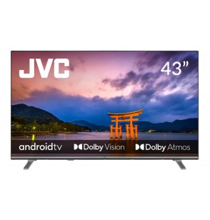 TV Set | JVC | 43" | 4K/Smart | 3840x2160 | Wireless LAN | Bluetooth | Android TV | LT-43VA7300