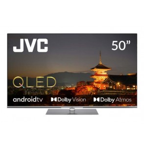 TV Set | JVC | 50" | 4K/Smart | QLED | 3840x2160 | Android TV | LT-50VAQ830P