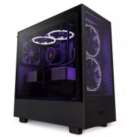 Case | NZXT | H5 Flow RGB | MidiTower | Case product features Transparent panel | Not included | Colour Black | CC-H51FB-R1