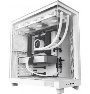 Case | NZXT | H6 Flow | MidiTower | Not included | ATX | MicroATX | MiniITX | Colour White | CC-H61FW-01