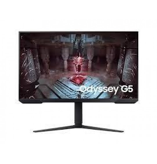 LCD Monitor | SAMSUNG | Odyssey G5 G51C | 32" | Gaming | 2560x1440 | 16:9 | 165Hz | 1 ms | Swivel | Pivot | Height adjustable | Tilt | Colour Black | LS32CG510EUXEN