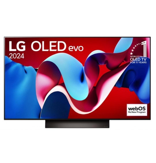 TV Set | LG | 48" | OLED/4K/Smart | 3840x2160 | Wireless LAN | Bluetooth | webOS | OLED48C41LA