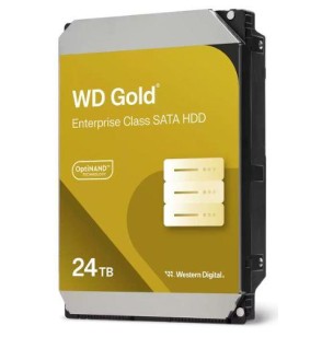 HDD | WESTERN DIGITAL | Gold | 24TB | SATA | 512 MB | 7200 rpm | 3,5" | WD241KRYZ