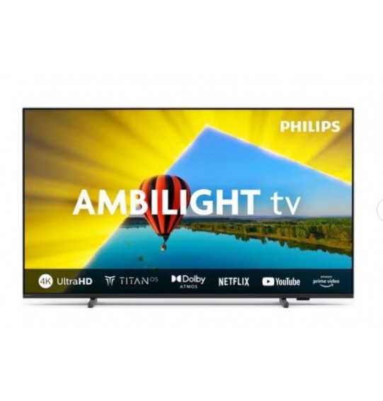 TV Set | PHILIPS | 55" | 4K/Smart | 3840x2160 | Wireless LAN | Bluetooth | Titan OS | 55PUS8079/12