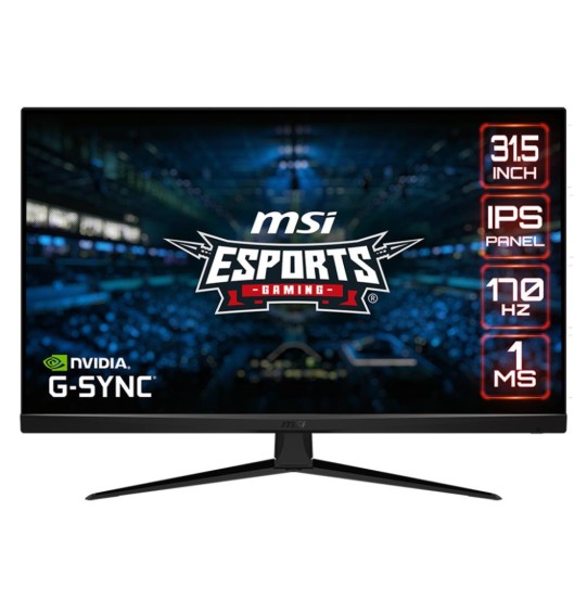 LCD Monitor | MSI | G321Q | 32" | Gaming | Panel IPS | 2560x1440 | 16:9 | 170Hz | Matte | 1 ms | Tilt | Colour Black | G321Q